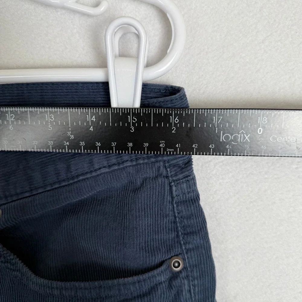 J. Crew 484 Slim Jeans Navy‎ Blue Corduroy Mens 32x33 Casual Normcore